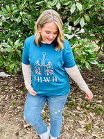 YHWH Floral Tee (Front & Back)