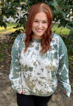 School Spirit Bleached Sweatshirt (any school, any color)