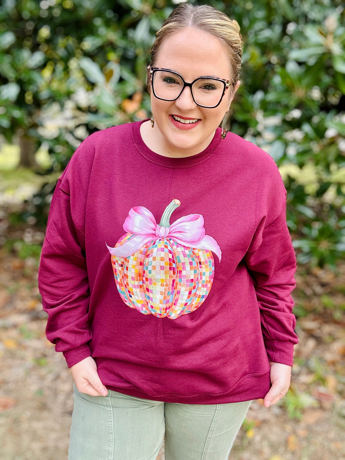 Disco Pumpkin Sweatshirt