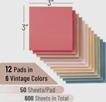 12 Pack Assorted Sticky Notes