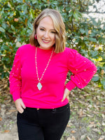 Pearl Embellished Top