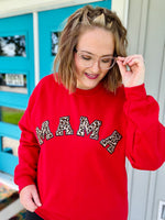 Mama Chenille Patch Sweatshirt (Any color sweatshirt)