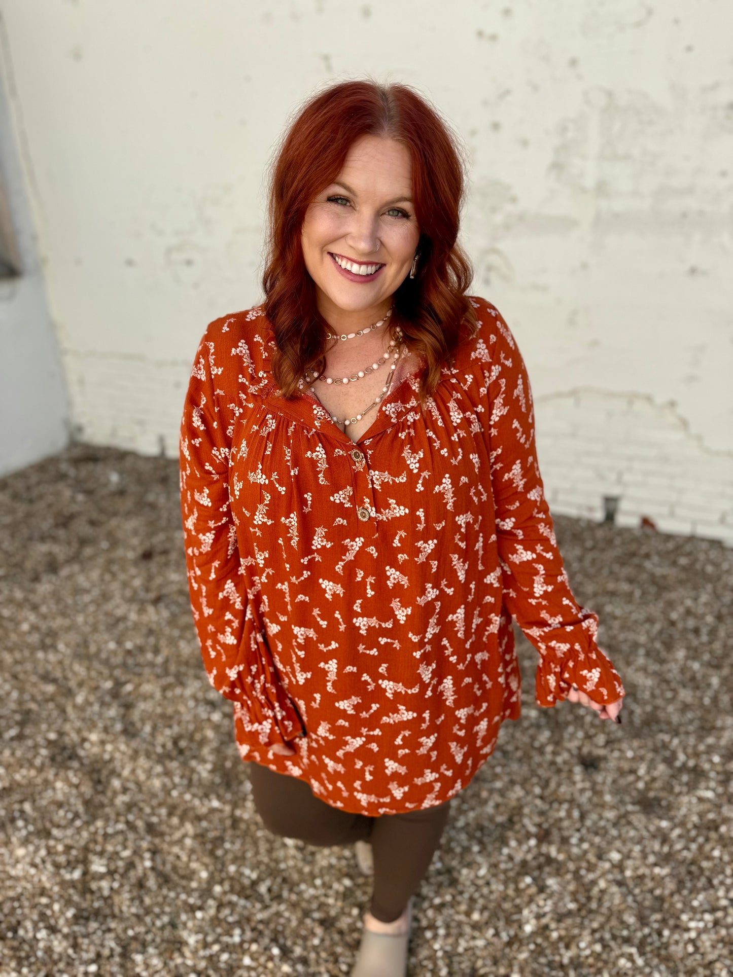 Dani Floral Tunic Top