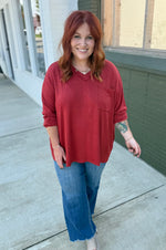 Soft Relaxed Draped Top