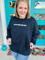 In My Tired Mom Era on Black Sweatshirt