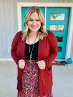 Brailey Slouchy Pocket Cardigan (Multiple Colors)
