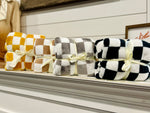 Checkered Throw Blanket