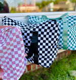 Checkered Travel Duffel (Multiple Colors)