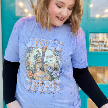 Holy Spirit Boho on Purple Comfort Colorblast