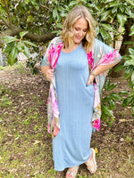 Tasha Pleated Maxi Dress