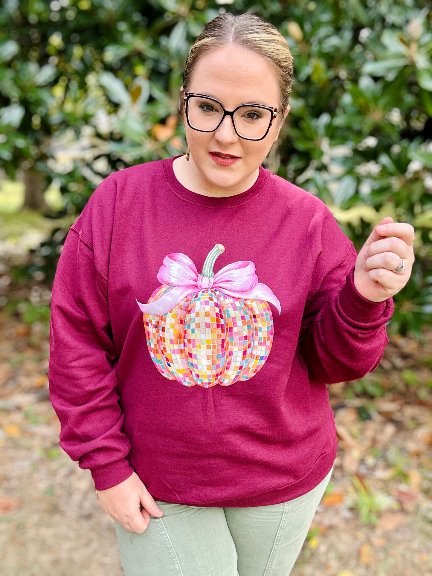 Disco Pumpkin Sweatshirt