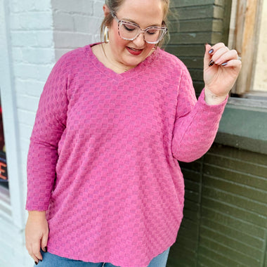 Jennifer Checkered Tunic