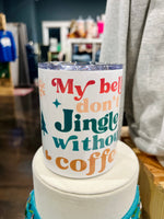 Christmas 12 oz Travel Mugs (Multiple Styles)