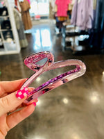Large Metallic Hair Clip