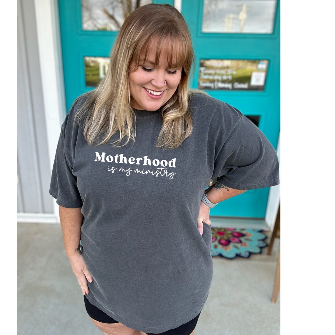 Motherhood is my Ministry Graphic (Front/Back)