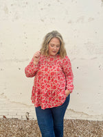 Fiona Floral Long Sleeve Top