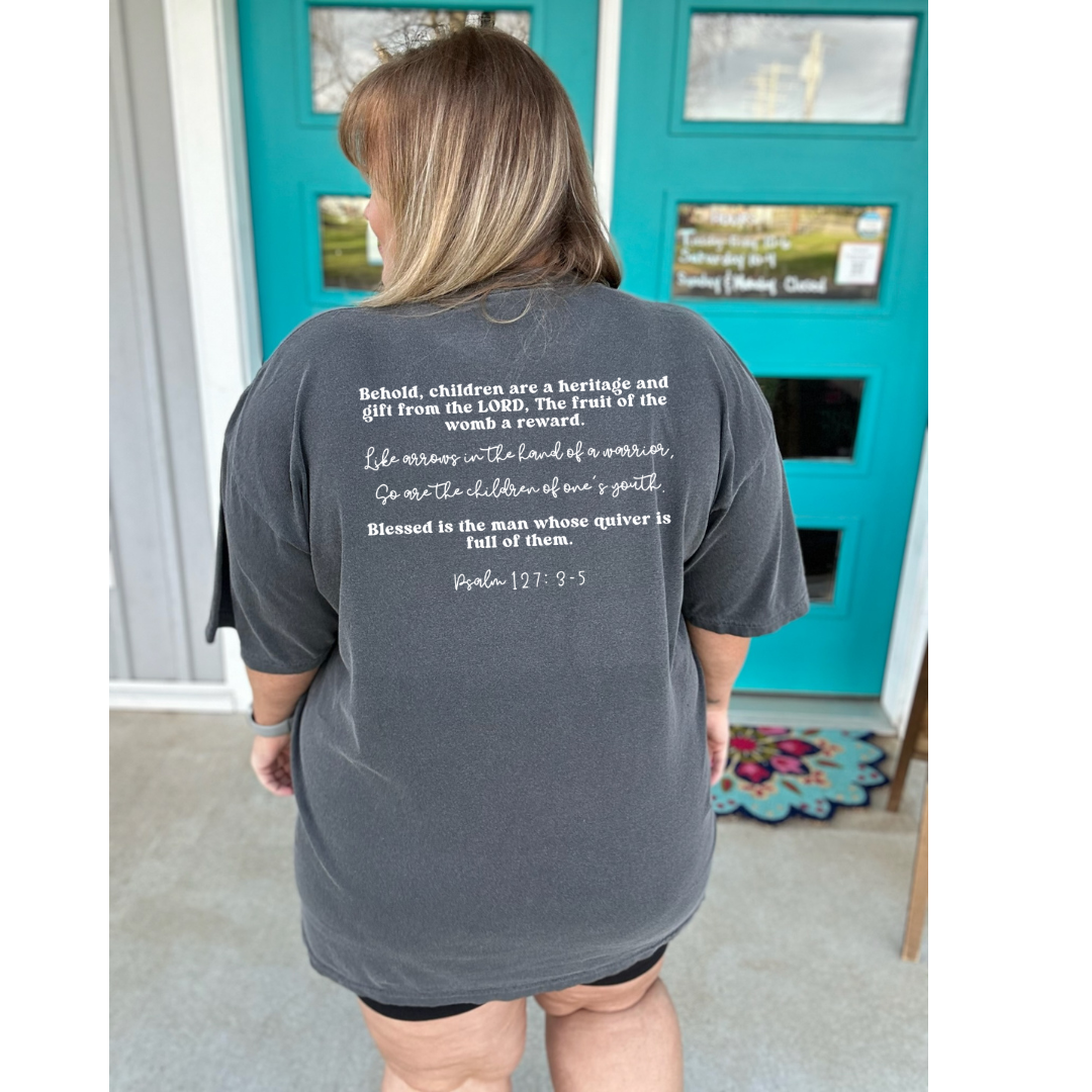Motherhood is my Ministry Graphic (Front/Back)
