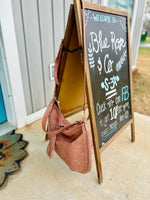Cindy Studded Oversized Bag in Mauve