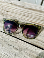 Oval Cateye Sunglasses (Multiple Colors)