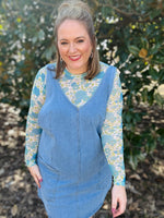 Kenna Denim Knot Dress