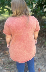 Jolene Acid Wash Top (Multiple Colors)