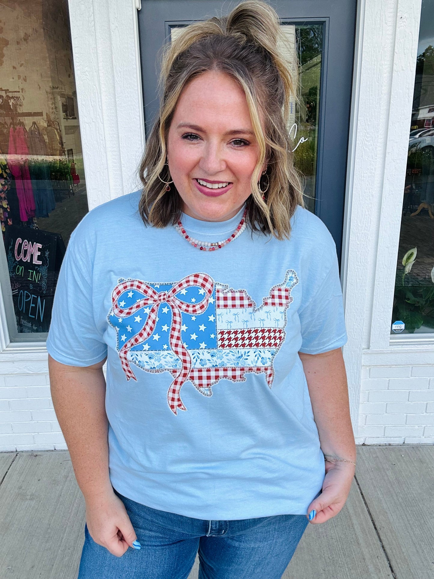 US Bows On Comfort Colors