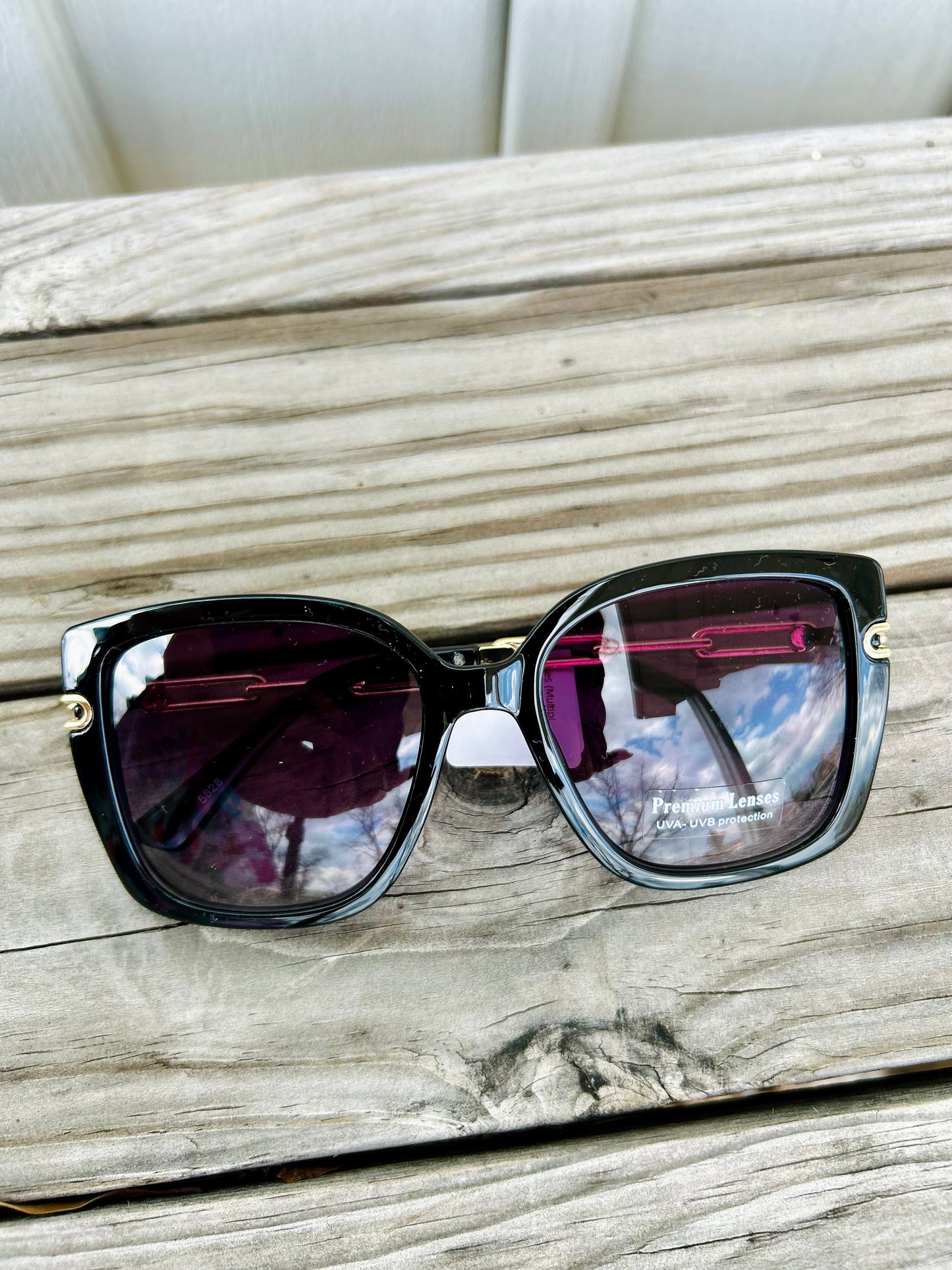 Oversize Square Cateye Sunglasses (Multiple Colors)