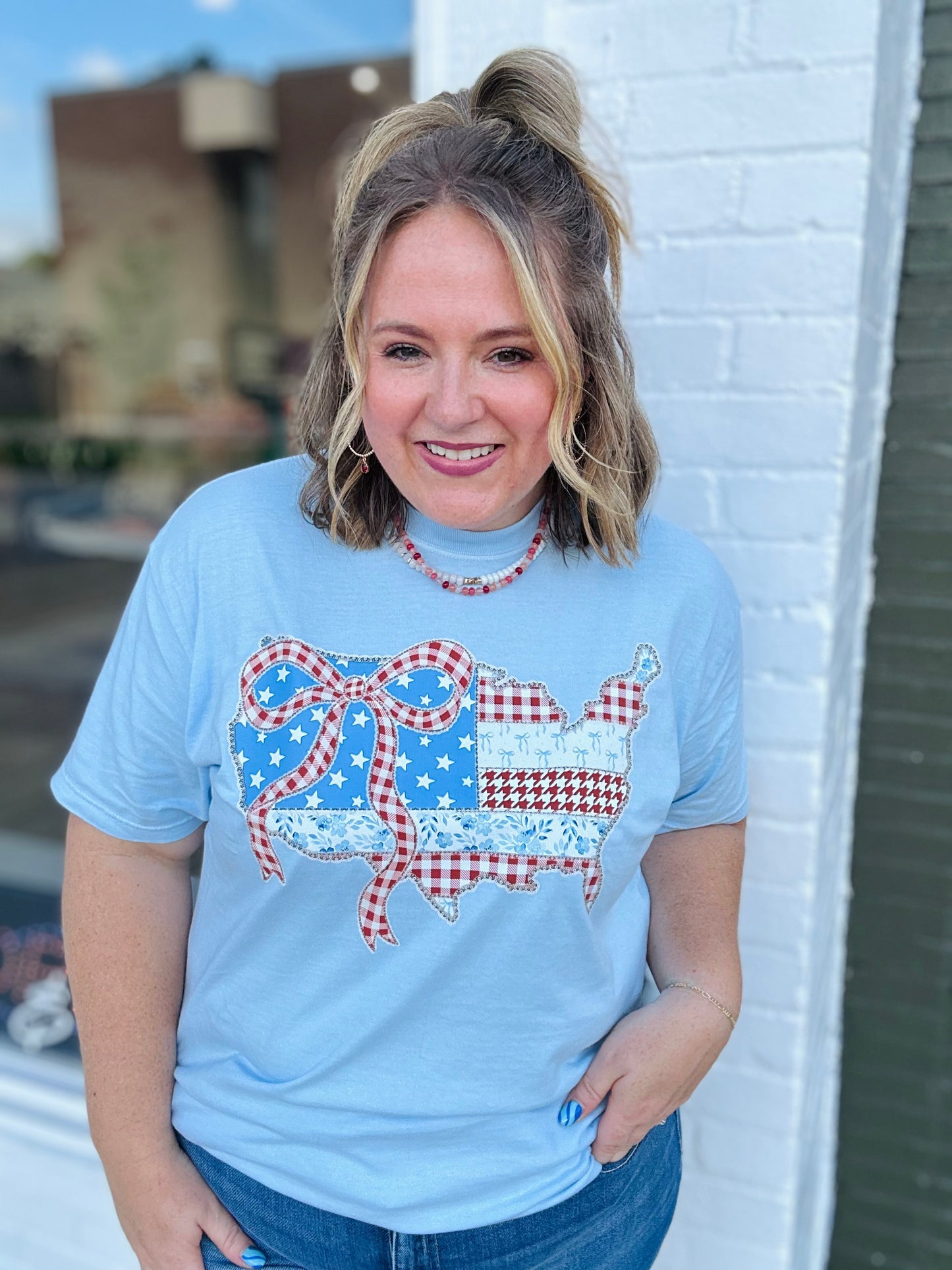 US Bows On Comfort Colors