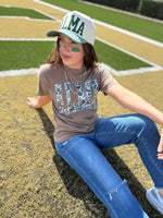 School Vintage Camo on Comfort Colors (Customizable)