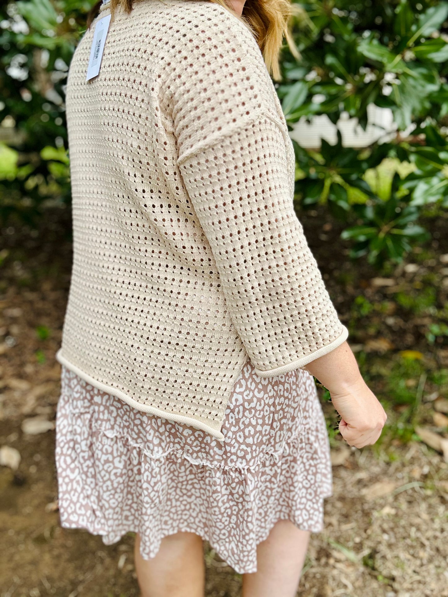 Raylee Animal Print Ruffled Skirt
