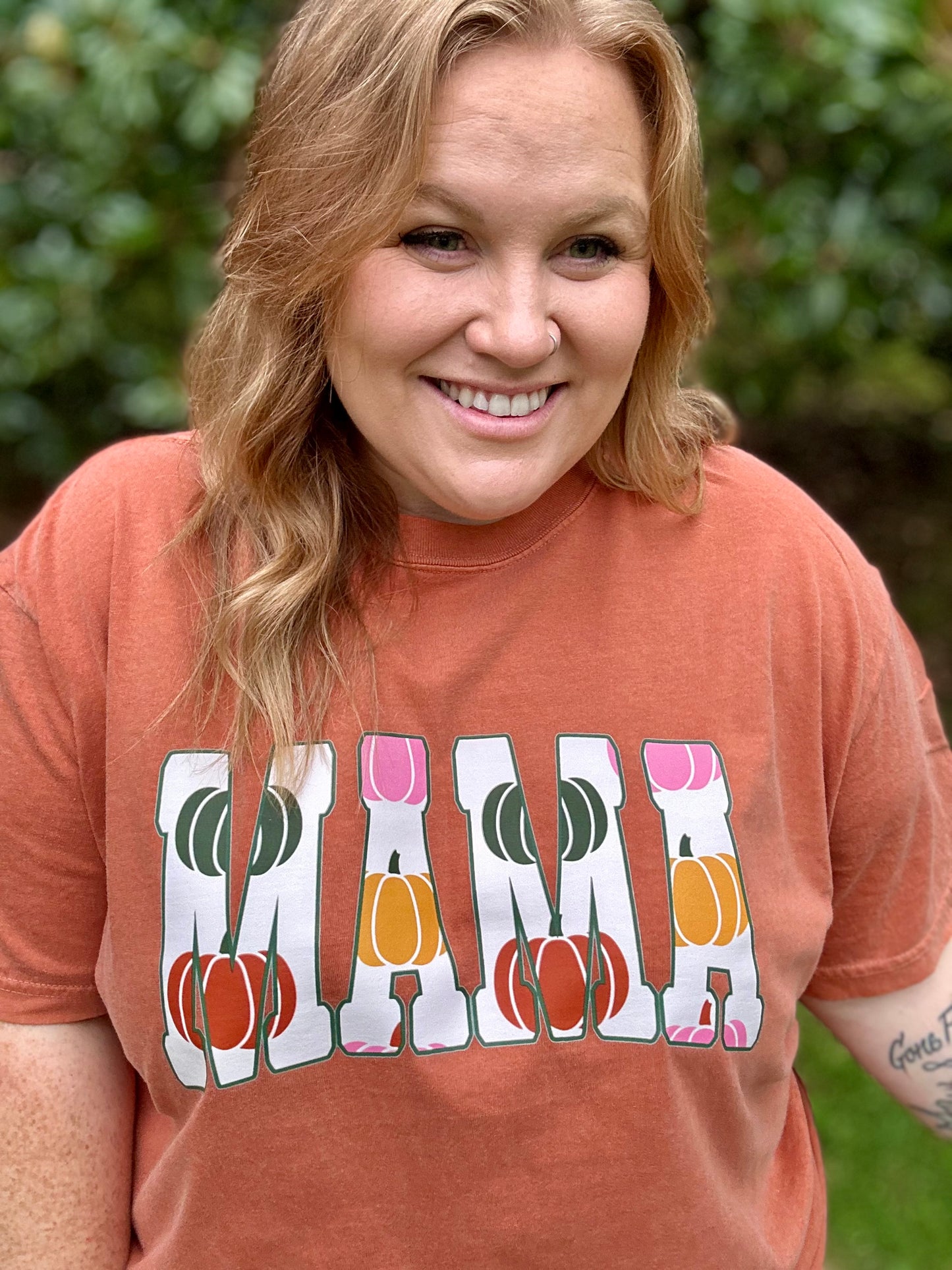 RESTOCK Pumpkin Mama Tee On Comfort Colors