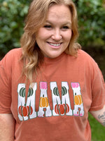 RESTOCK Pumpkin Mama Tee On Comfort Colors