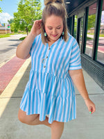 Sunny Days Striped Dress