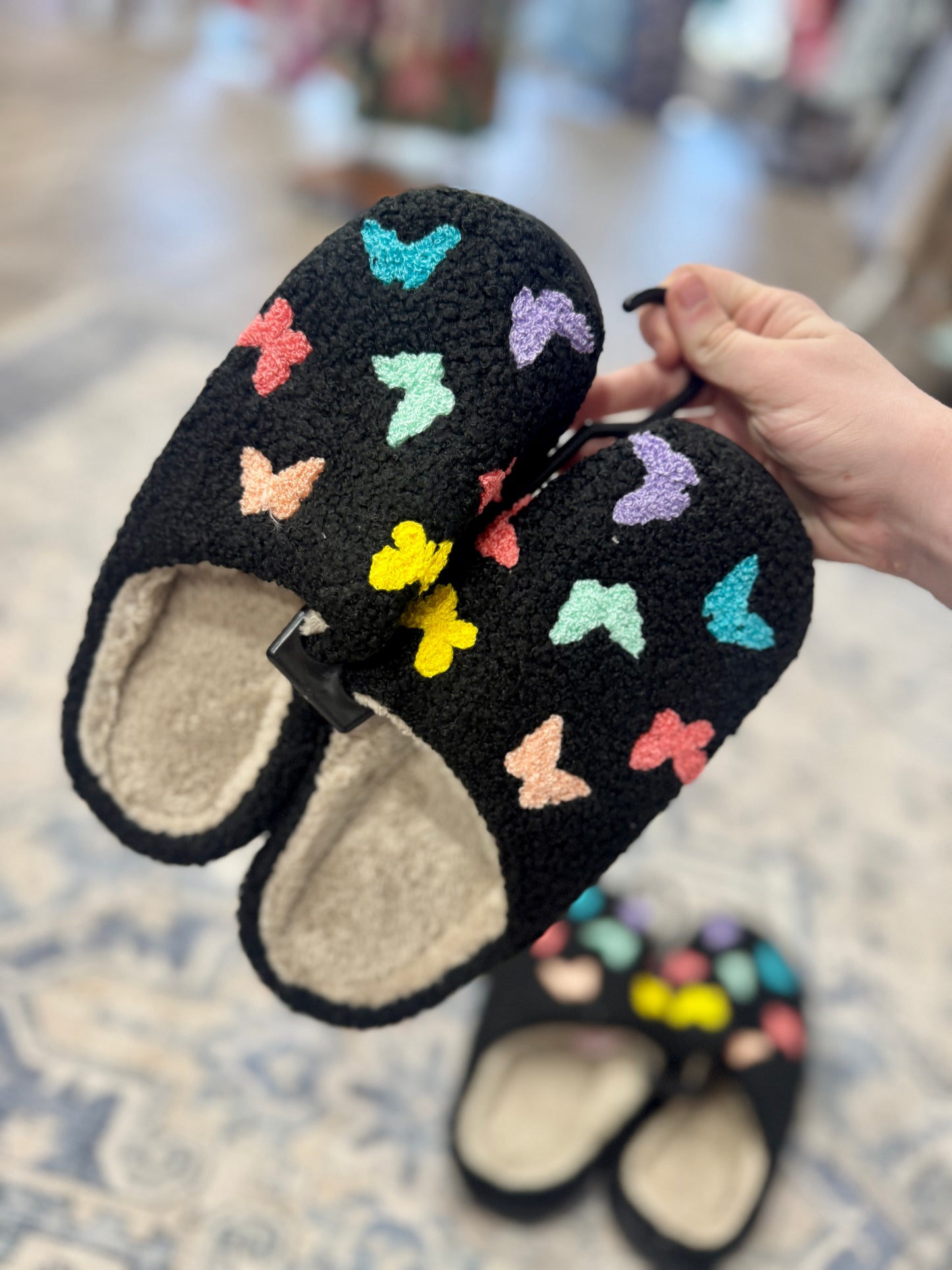 Cozy Butterfly Slippers
