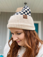 C.C Checkered Beanies (Multiple Colors)