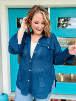 Lily Button Down Knit Shacket