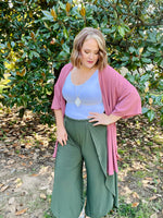 Olive Palazzo Pants