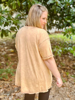 Jolene Acid Wash Top (Multiple Colors)