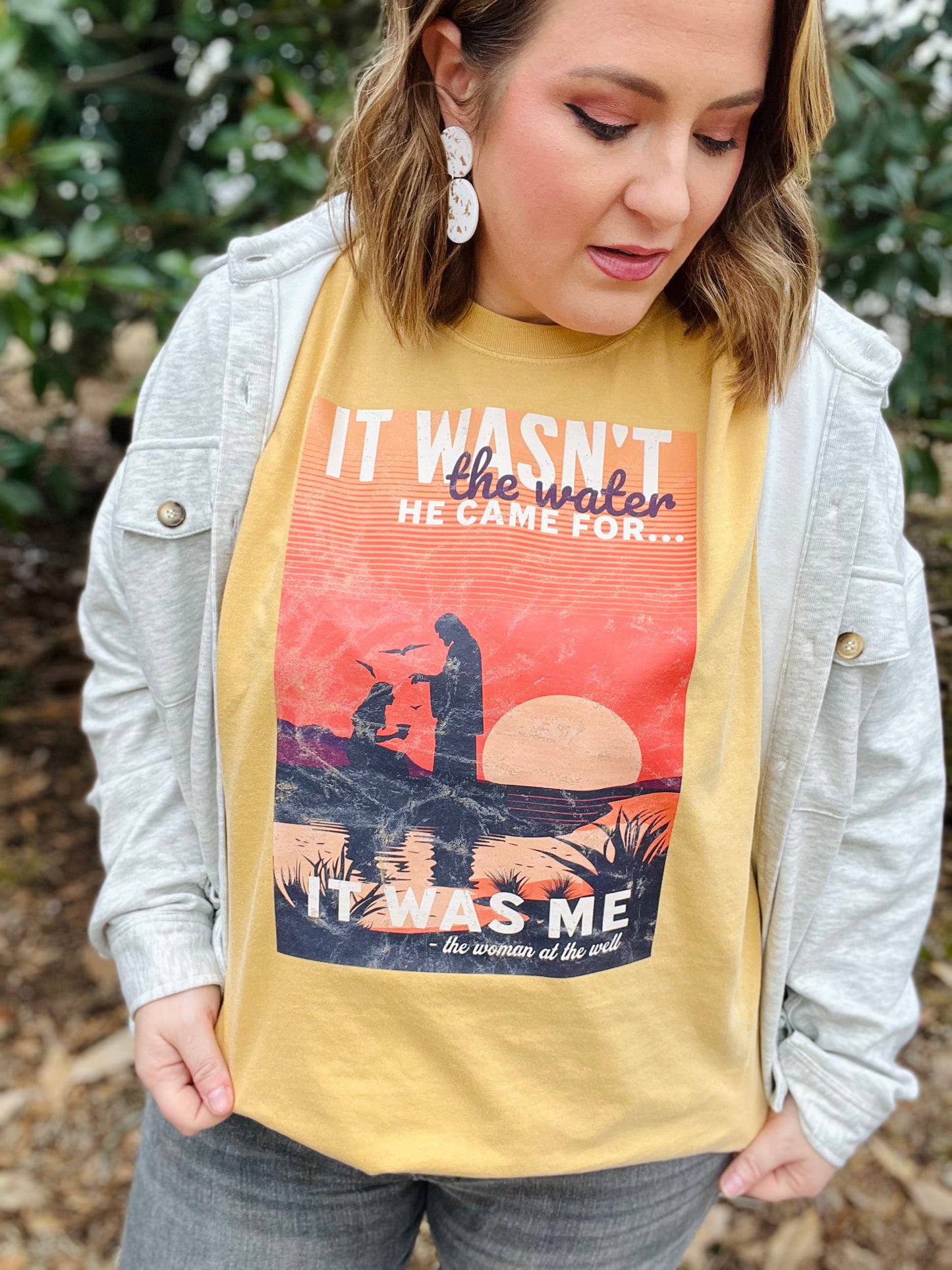 Woman at the Well Graphic Tee on Comfort Color