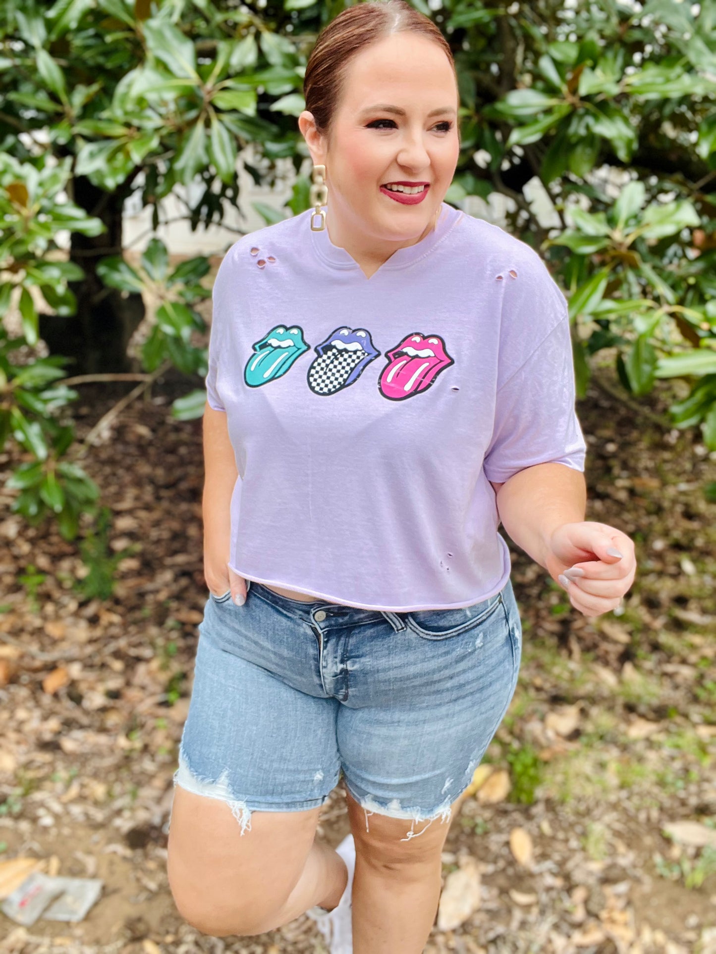 Say it Loud Graphic Tee on Comfort Colors