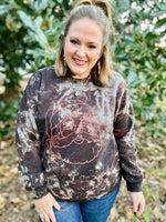 Santa Classic Bleached Sweatshirt