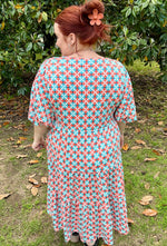 Georgia Geo Print Dress