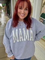 Mama White Camo Sweatshirt (Customizable)
