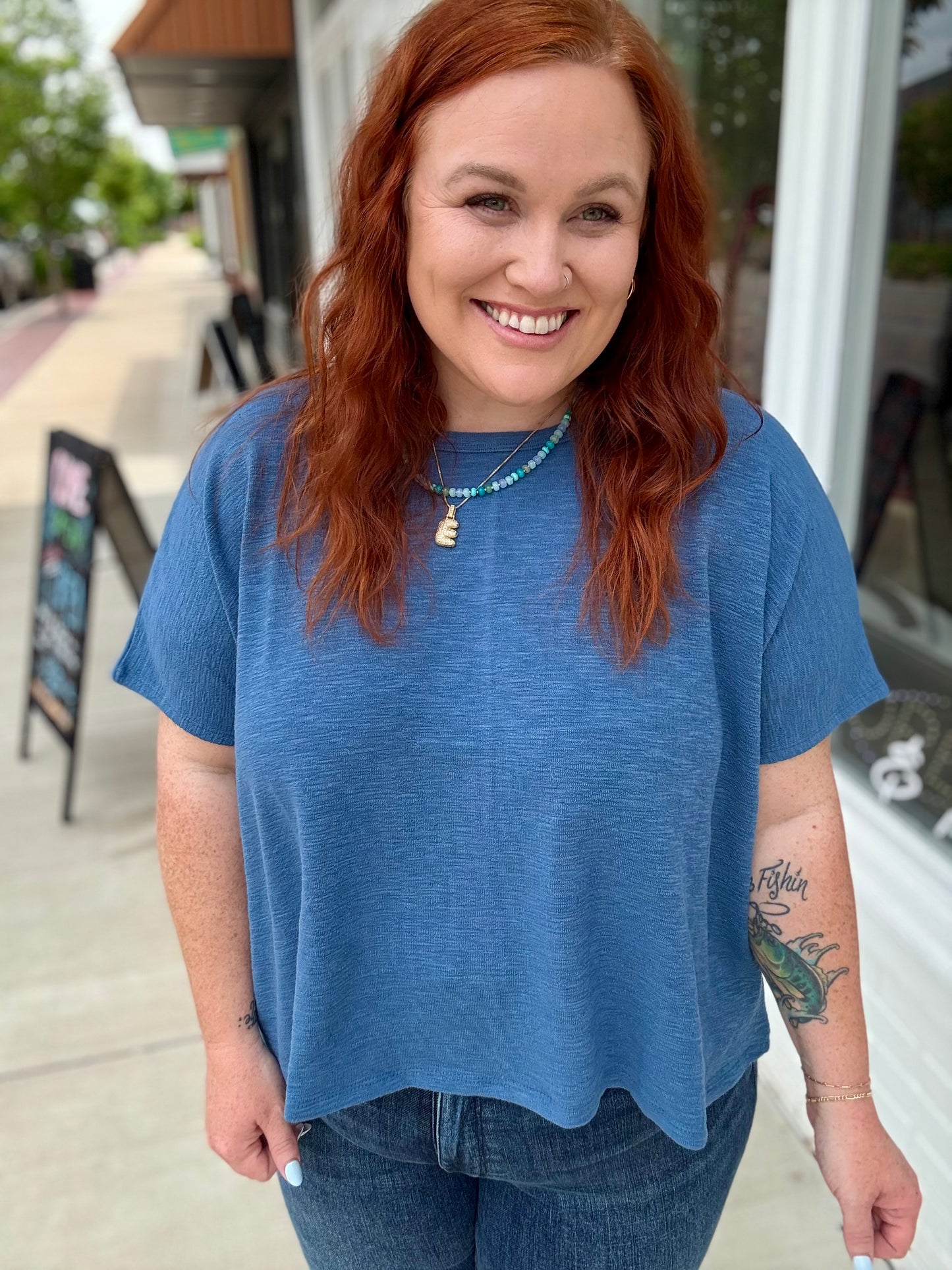 Dusti Oversized Top