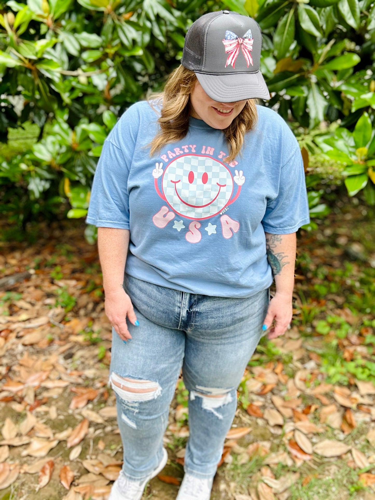 Party in the USA Tee on Comfort Color