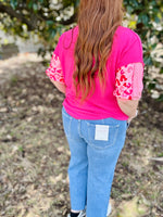 Mindy High Rise Wide Leg Vervet Jeans