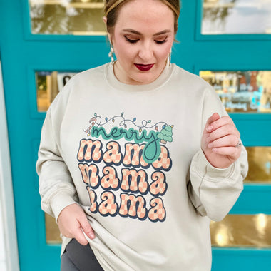 Merry Mama Checkered on Tan