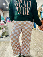 Charlie Checked Wide Leg Pants