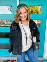 Samantha Corduroy Shacket (Multiple Colors)