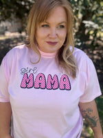 Girl Mama Tee On Comfort Colors